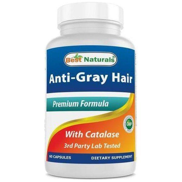 Best Naturals Anti Gray Hair Formula, 60 Capsules