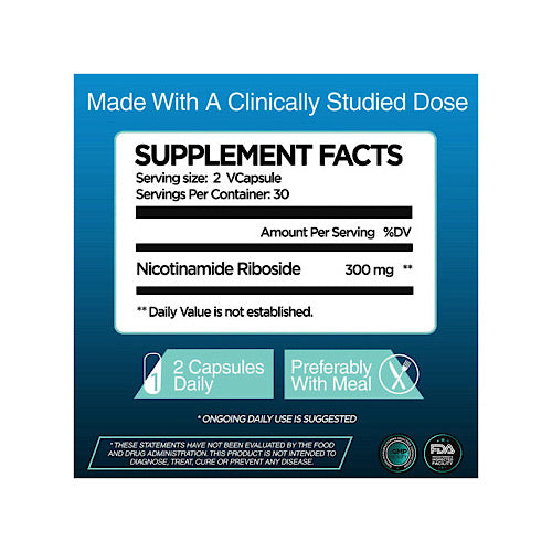 Nicotinamide Riboside NR Liposomal, 60 Caps