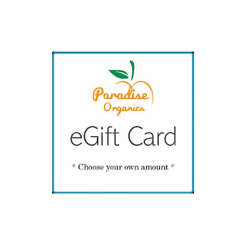 Paradise Organics e-Gift Card