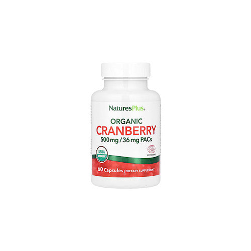 Natures Plus, Organic Cranberry, 60 Capsules