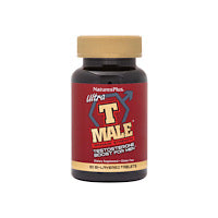 Natures Plus, Ultra T-Male, Testosterone Boost for Men, Maximum Strength, 60 Bi-Layered Tablets