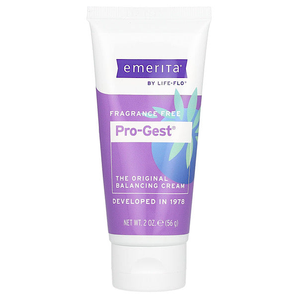 Emerita, Pro-Gest, The Original Balancing Cream, Fragrance Free, 2 oz 56 g