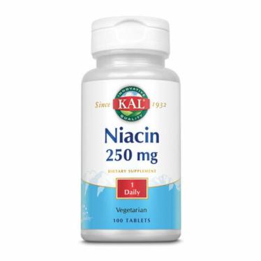 KAL Niacin 250 mg, 100 Tablets