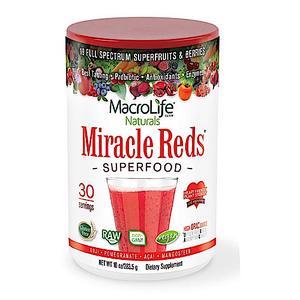MacroLife Naturals Miracle Reds Superfood, 60 Servings