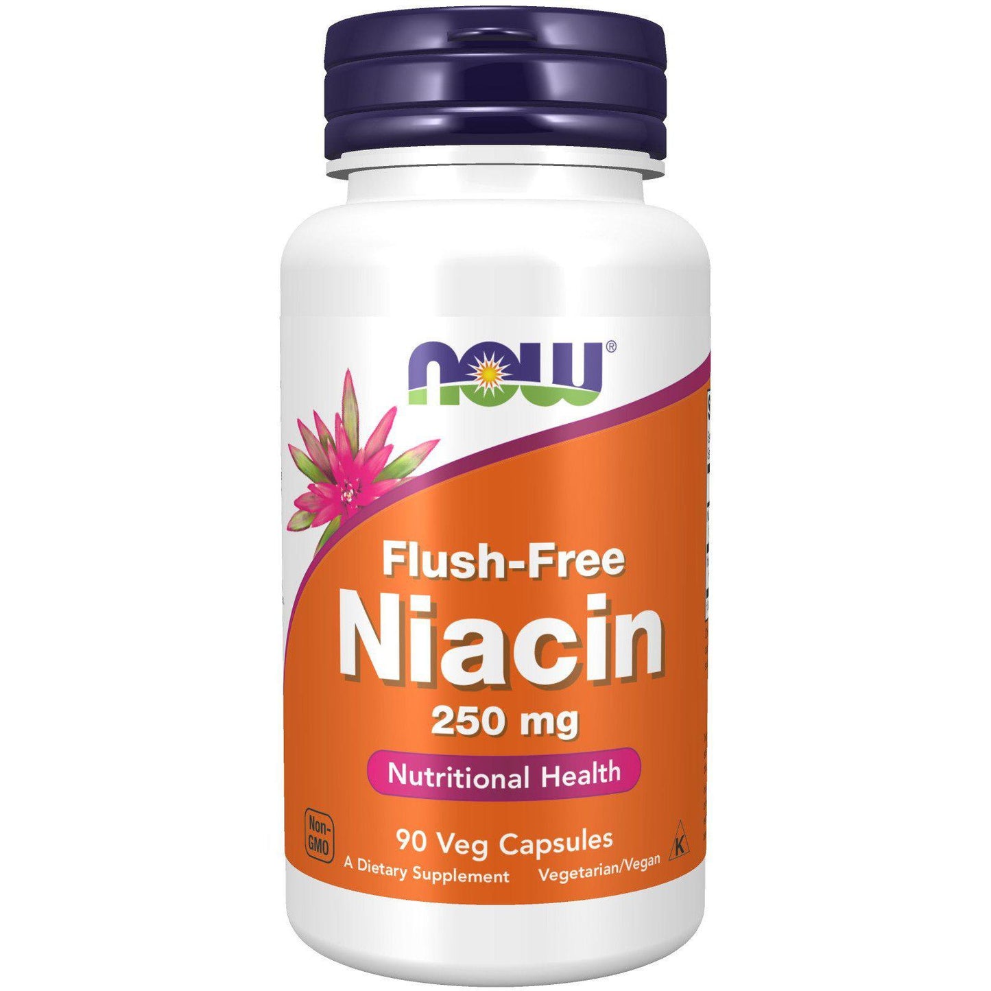 Now Foods, Flush-Free Niacin 320 mg, 90 Veg Capsules