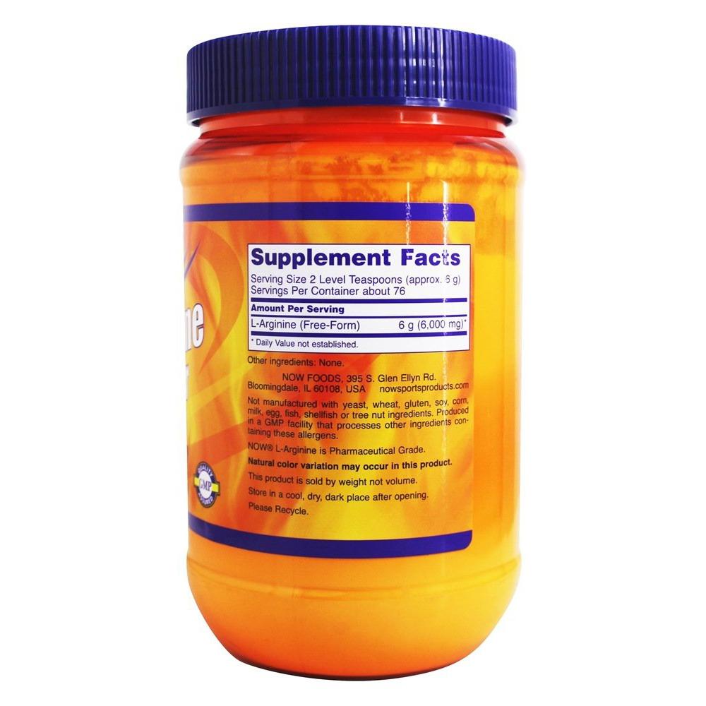 Now Foods, L- Arginine Powder, 1 lb