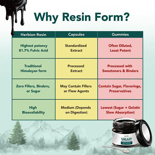 Herbion Naturals Himalayan Shilajit Resin, 100% Pure, 1oz