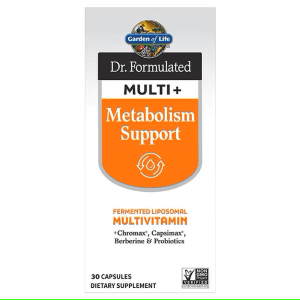 Dr. Formulated Multi + Metabolism Support, 30 Caps