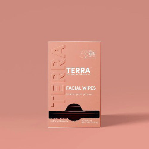 Terra Facial Wipes, Calming Blossom, 30ct