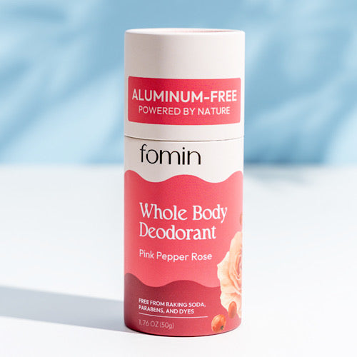 fomin' Whole Body Deodorant Stick Aluminum Free - Pink Pepper Rose, 1.76 oz