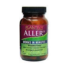 AllerDx Natural Herbal Seasonal Support Supplement - Non-Drowsy, Stimulant Free, Fast-Acting Respiratory Support, 60 Capsules