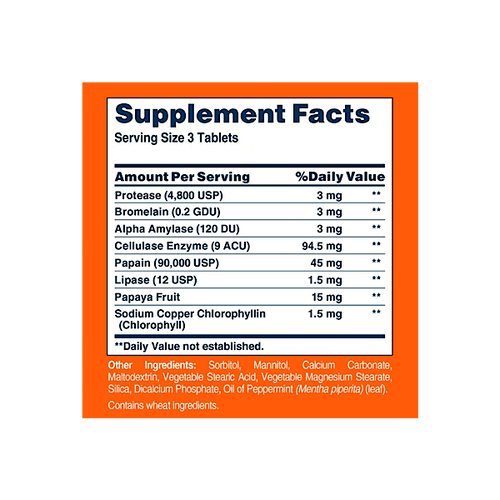 American Health, Super Papaya Enzyme Plus, Tablets