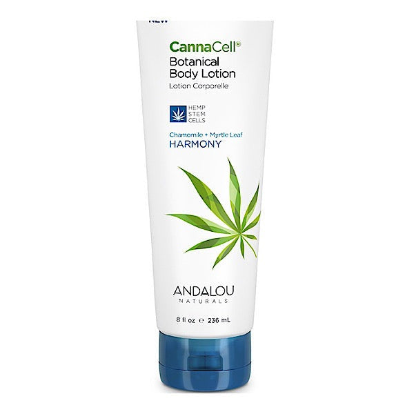 Andalou Naturals CannaCell Body Lotion, Harmony, 8 oz