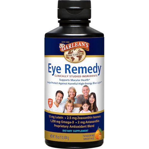 Barlean’s Eye Remedy, Tangerine Flavor, 16 fl oz