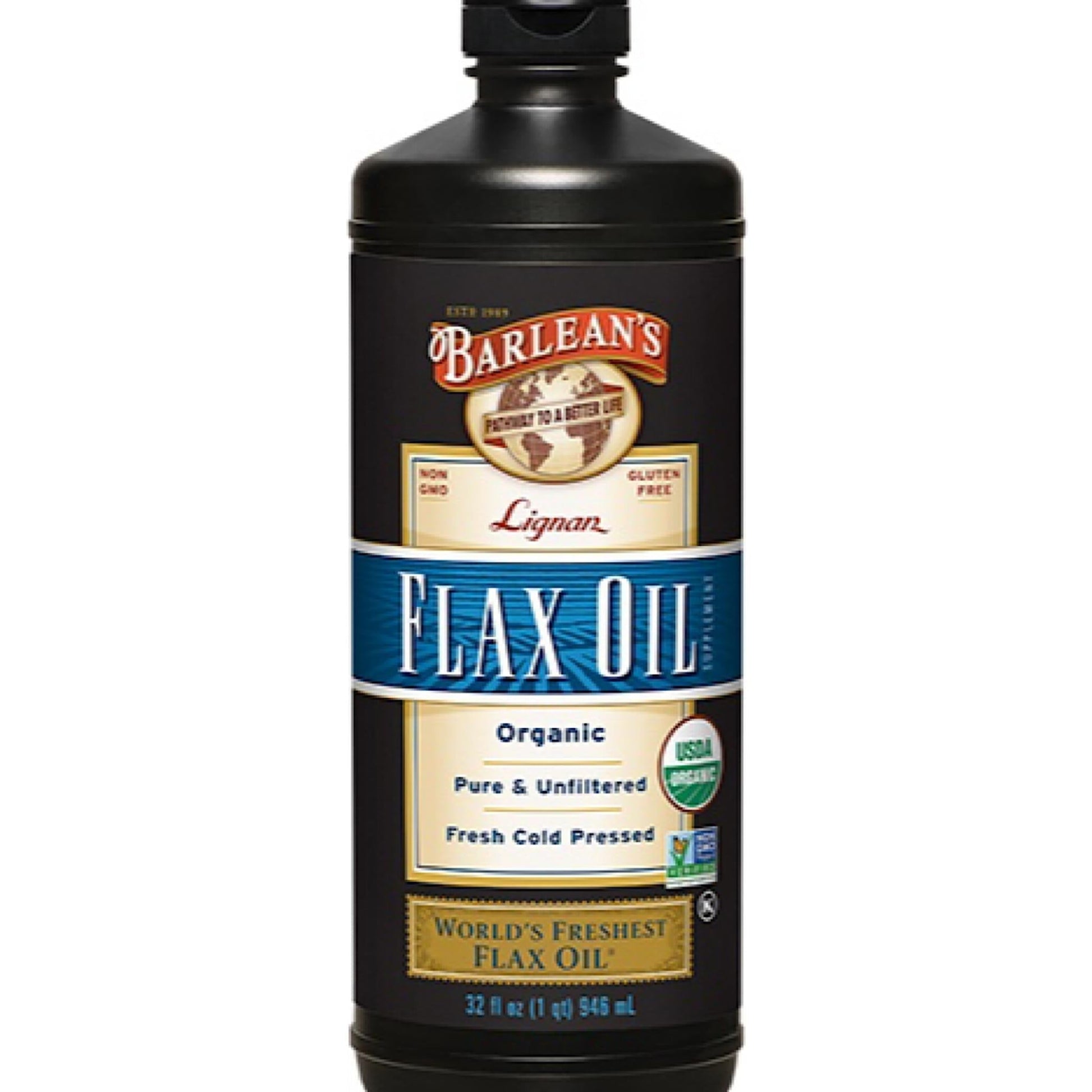 Barlean's Lignan Flax Oil 32 oz