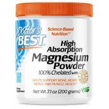 Doctor’s Best High Absorption 100% Chelated Magnesium Powder