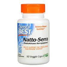 Doctor’s Best Natto-Serra, 90 Vegetable Capsules