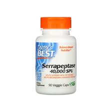 Doctor’s Best Serrapeptase 40,000 SPU - 90 Vegetable Capsule s