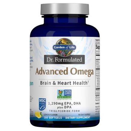 Dr. Formulated Advanced Omega, Lemon - 180 Softgels