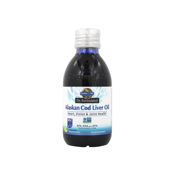 Dr Formulated Alaskan Cod Liver Oil, Lemon, 6.76 fl oz