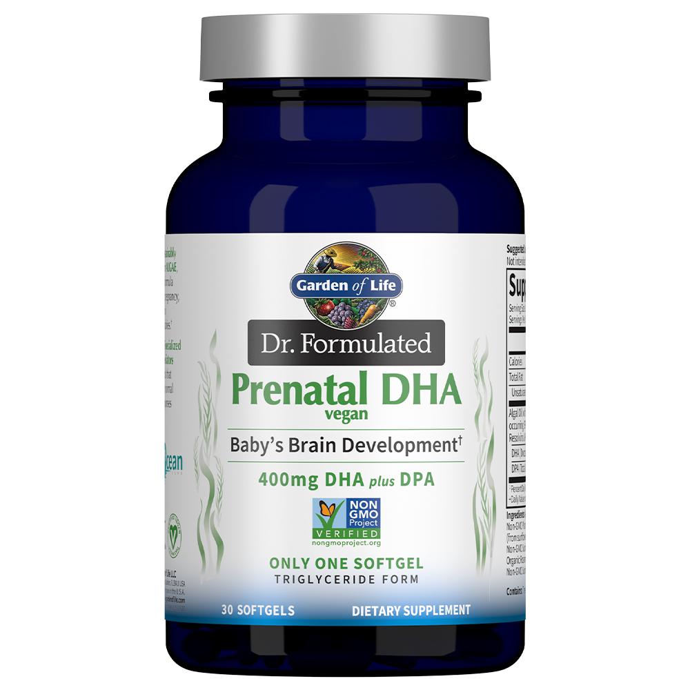 Dr. Formulated Prenatal DHA Vegan, 30 Softgels