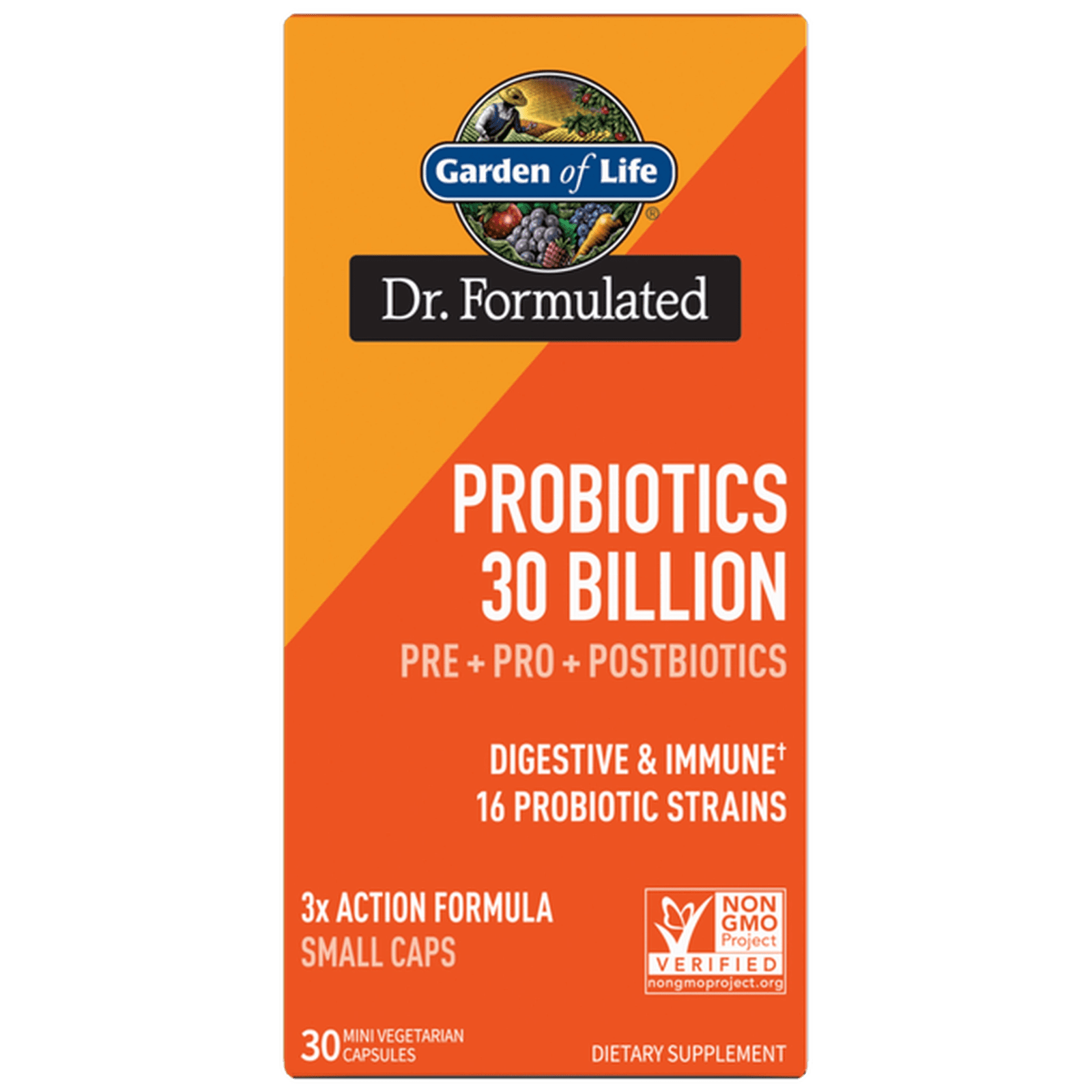 Dr. Formulated Probiotics 30 Billion, 30 Capsules