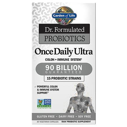 Dr. Formulated Probiotics Once Daily Ultra 90 Billion CFU, 30 Veg Capsules