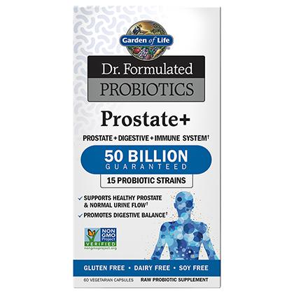 Dr. Formulated Probiotics Prostate+ 50 Billion CFU, 60 Veg Capsules