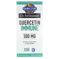 Dr. Formulated Quercetin IMMUNE 500 mg, 30 Veg Tablets