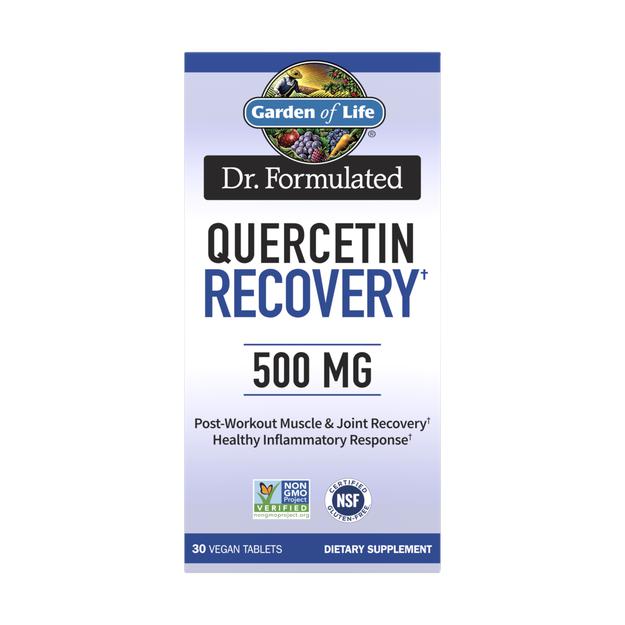 Dr. Formulated Quercetin RECOVERY 500 mg, 30 Veg Tablets