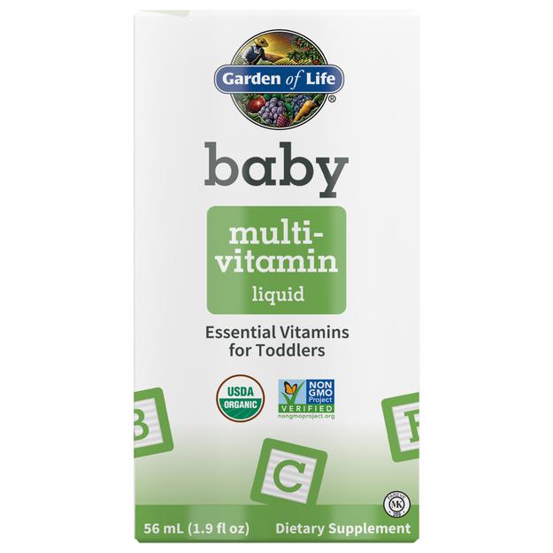 Garden of Life BABY Multivitamin Liquid, 1.9 fl oz