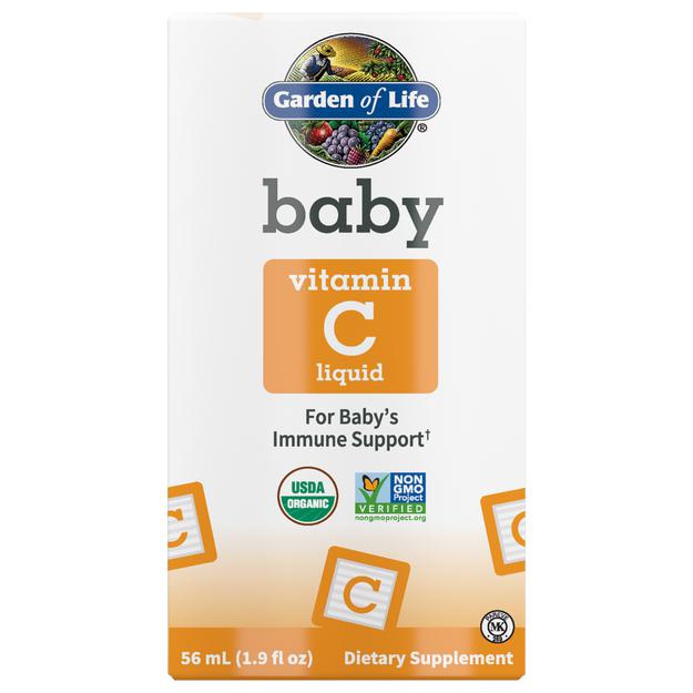 Garden of Life BABY Vitamin C Liquid, 1.9 fl oz