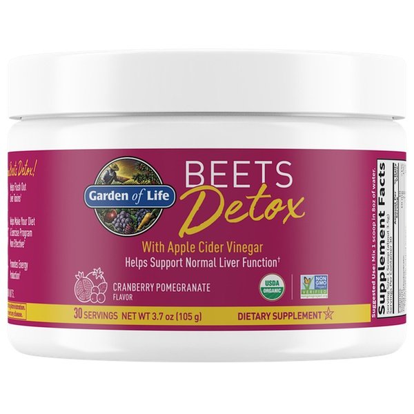 Garden of Life Beets Detox Cranberry Pomegranate, 3.7 oz