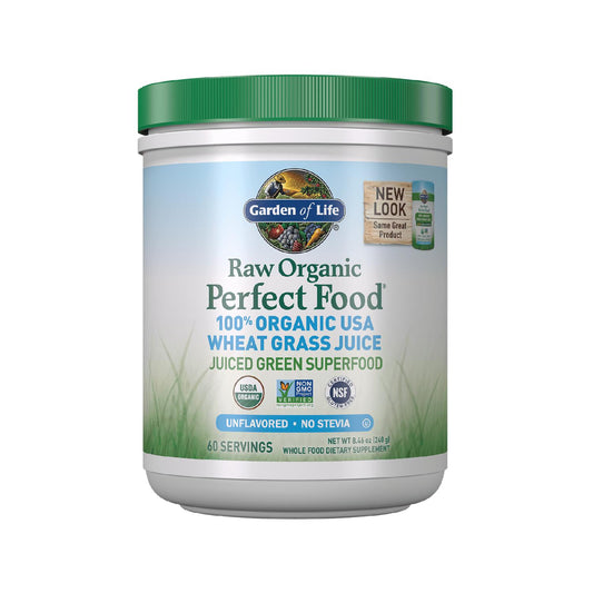 Garden of Life Garden of Life RAW Organic Perfect Food 100% Organic Wheat Grass Juice Powder - 8.46 oz