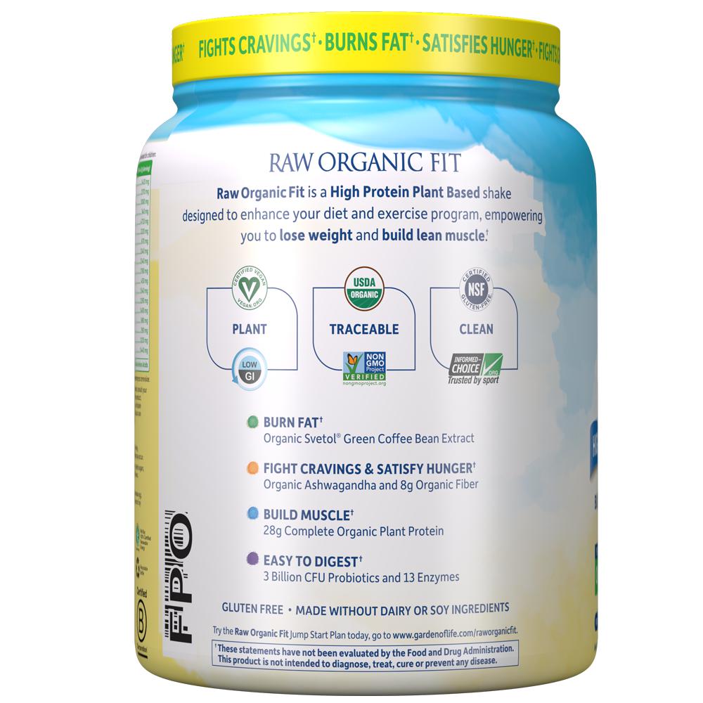 Garden of Life Raw Organic Fit Original, 31.39 oz Powder