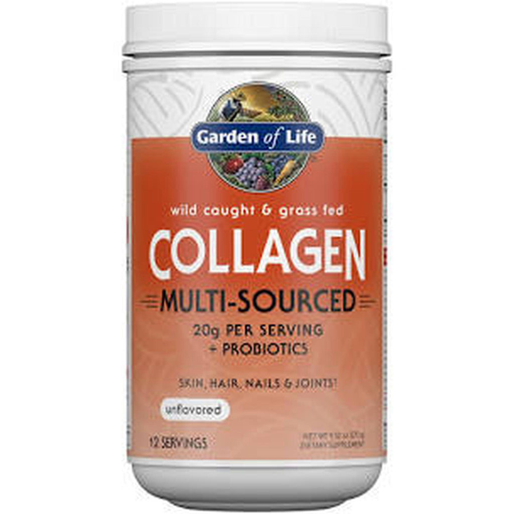 Garden of Life Wild Caught & Grass Fed Collagen Multi-Sourced - 9.52 oz Powder