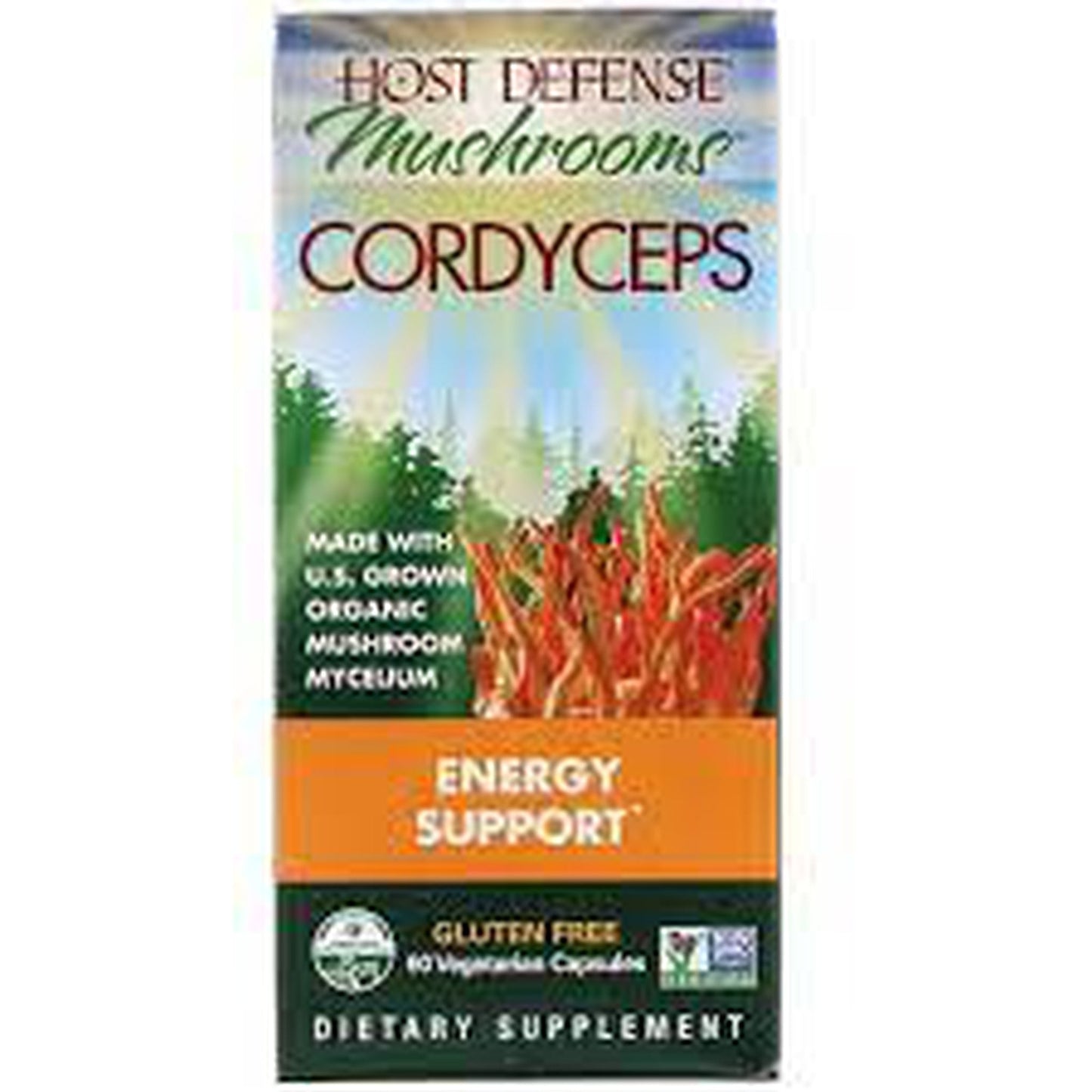 Host Defense Cordyceps Mushroom, 60 Capsules