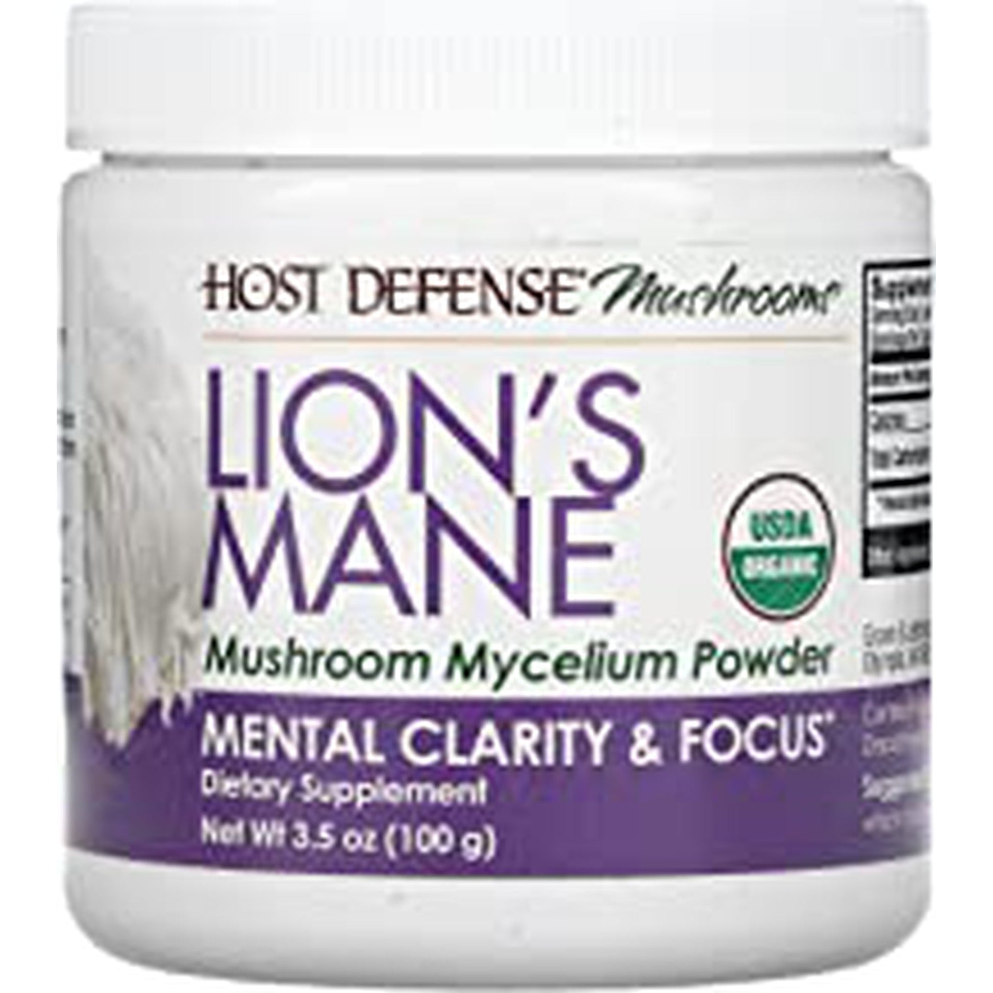 Host Defense Lion's Mane Powder, 3.5 oz