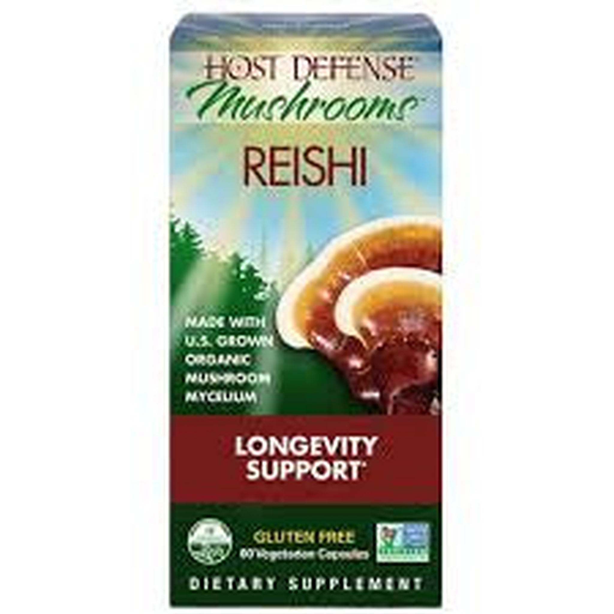 Host Defense Mushrooms Reishi, 60 Capsules