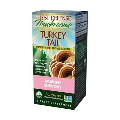 Host Defense Turkey Tail Mushroom 60 Capsules