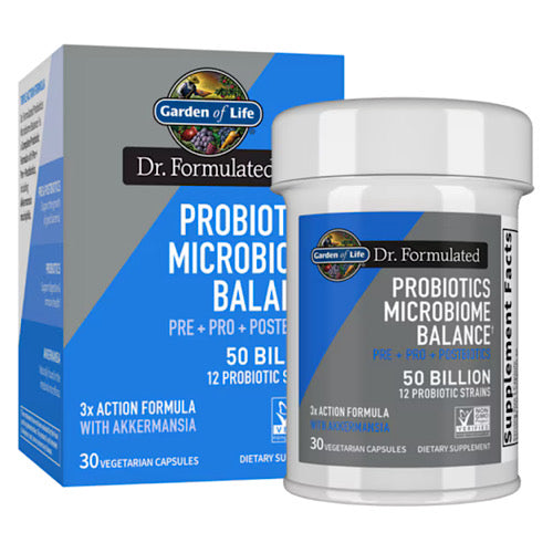 Dr. Formulated Probiotics Microbiome Bal 50Bill, 30 VC
