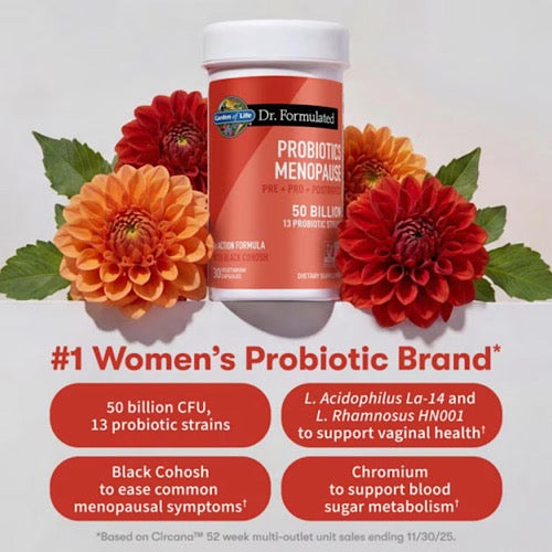 Dr. Formulated Probiotics Menopause, 30 Caps