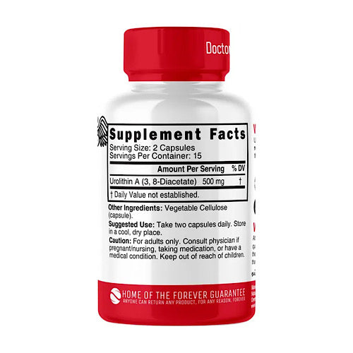 Nutri, Urolithin A NAD+ Boost, 500mg, 30 Vegan Capsules