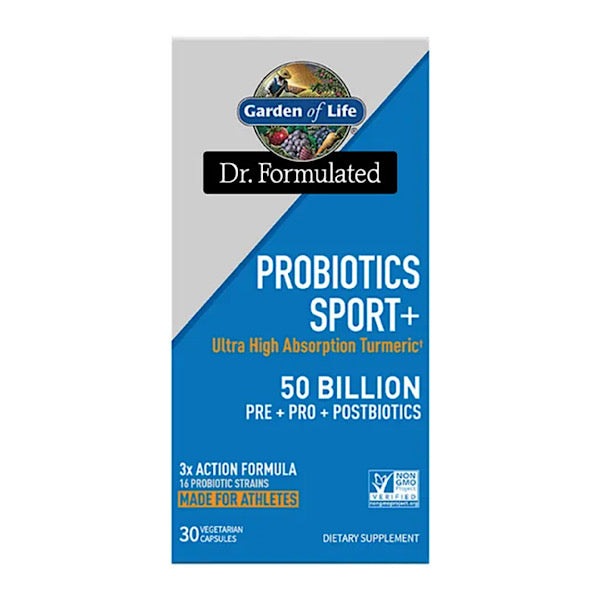 Dr. Formulated Probiotics Sport + 50 Billion CFU , Shelf Stable, 30 Veg Capsules