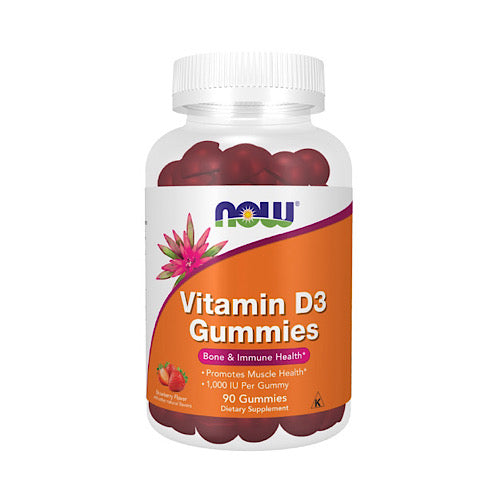 Now Foods, Vitamin D3 1000 IU, 90 Gummies