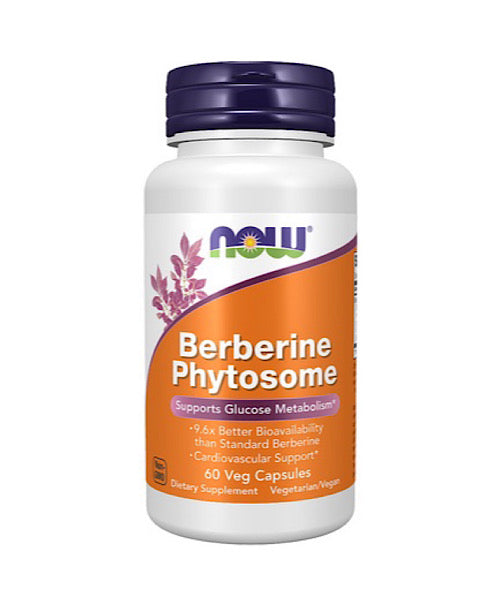 Now Foods Berberine Phytosome - 60 Veg Capsules