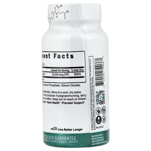 Nutri Methyl Folate, 15 mg, 120 Vegan Tablets