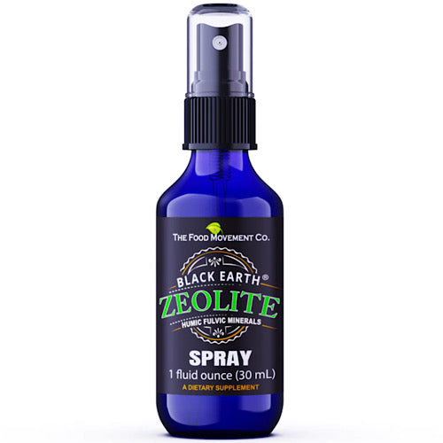 The Food Movement Black Earth Zeolite Spray, 1 oz.