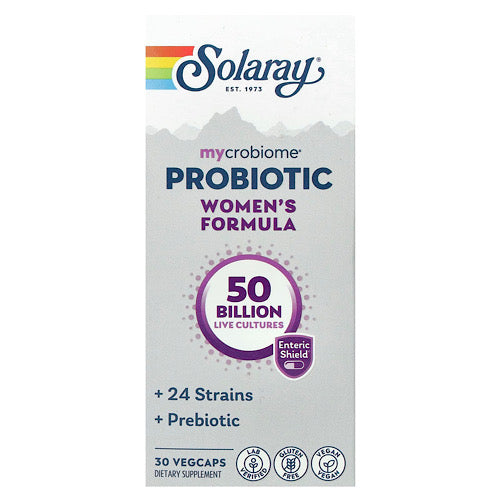 Solaray, Mycrobiome, Probiotic, Women's Formula, 30 VegCaps