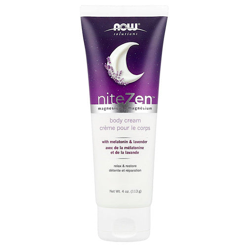 Now Solutions, NiteZen Magnesium Body Cream, 4 oz